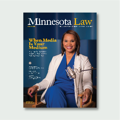 University of Minnesota - Minnesota Law Magazine sample cover
